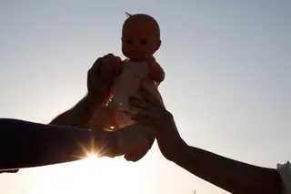 “É mais uma vitória. Para os sonhos não há impossíveis”, diz a mãe do bebé que nascerá da avó