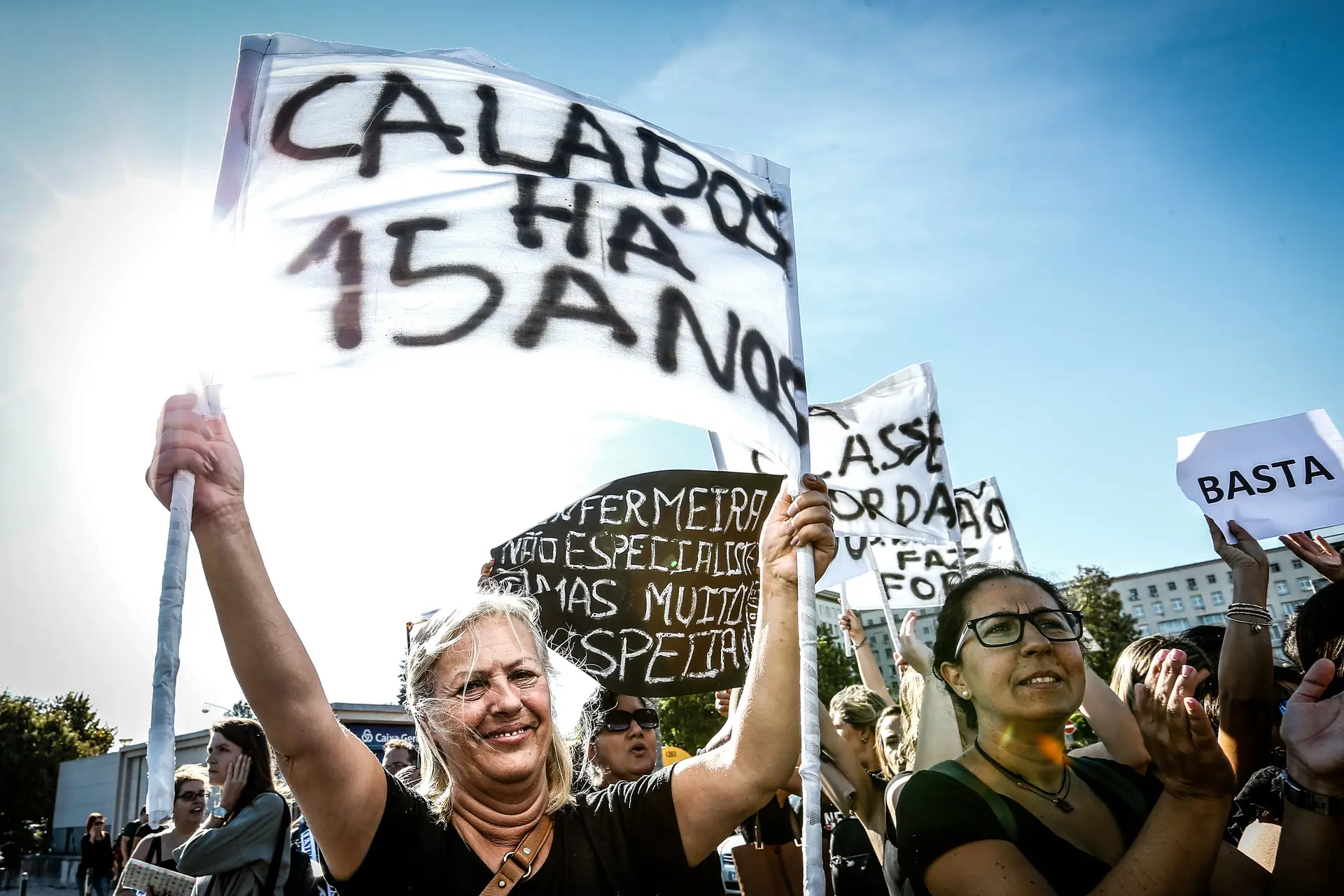 Pelas contas dos enfermeiros, adesão à greve sobe para os 85%
