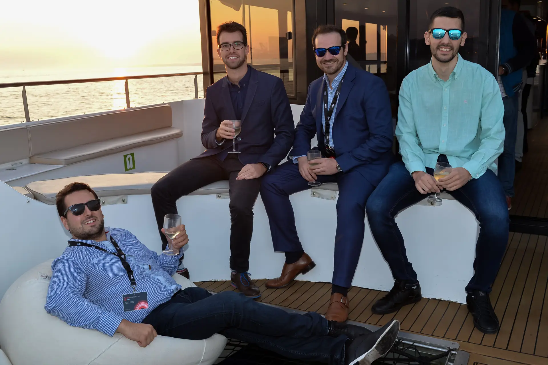 O primeiro dia do EDP Open Innovation de 2017 teve direito a um pequeno momento de descontração no final da tarde com um passeio de networking pelo Tejo. Este ano o passeio em Lisboa será de Tuk Tuk