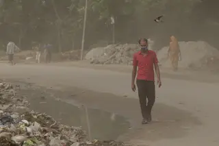 Por cada seis pessoas que morreram em 2015, uma perdeu a vida por causa da poluição