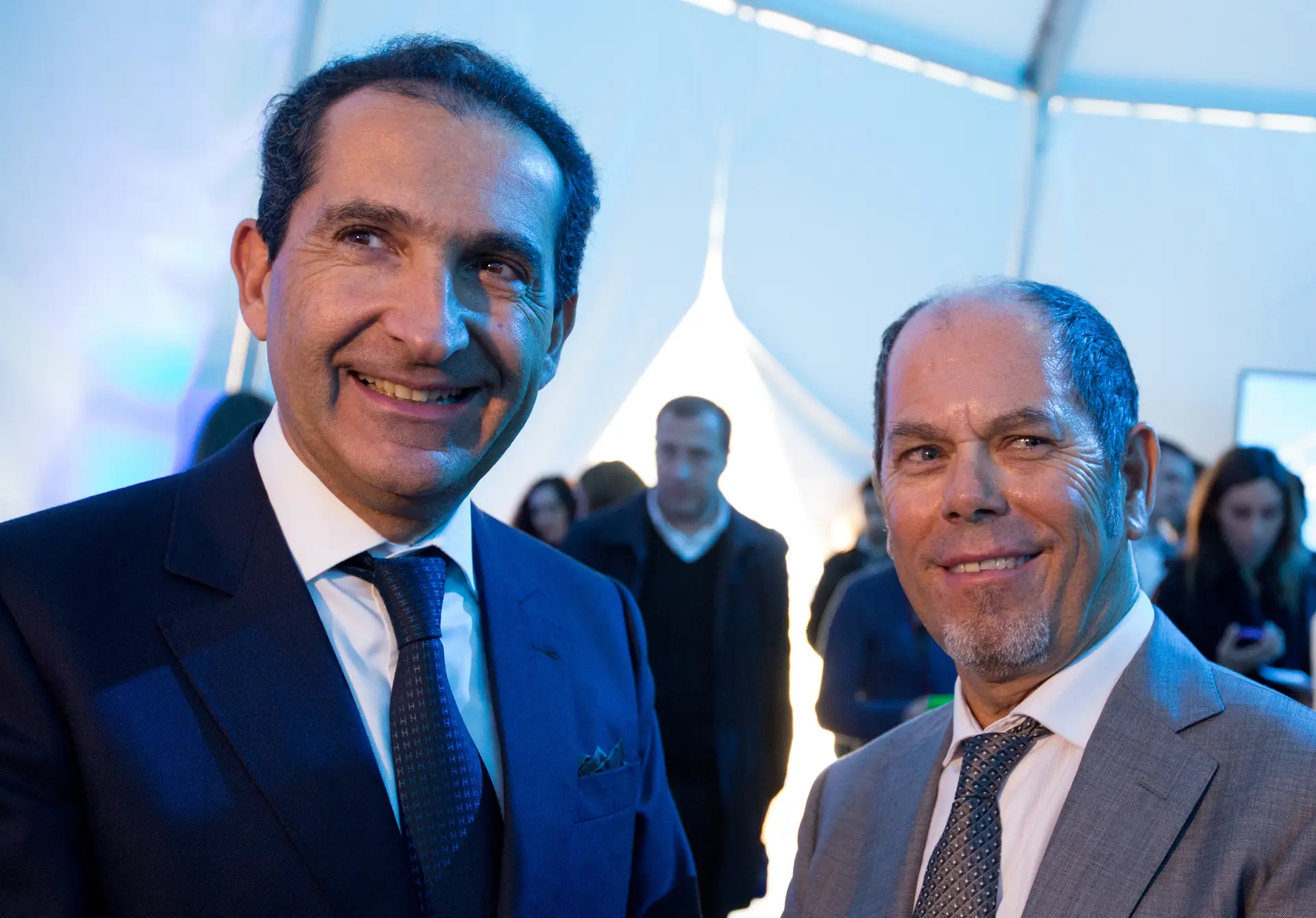 Drahi e Armando Pereira. Agora têm menos razões para sorrir 