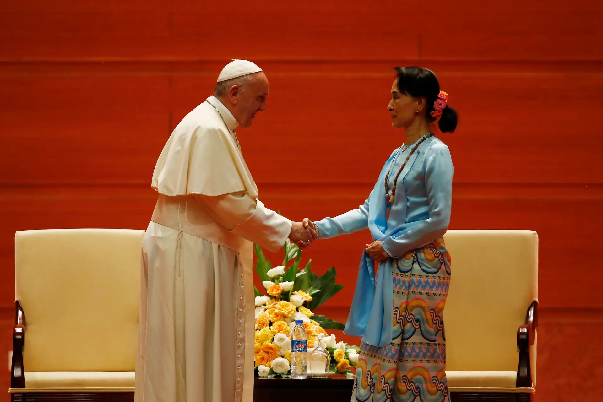 Myanmar: Papa pede “respeito pelos direitos humanos” sem usar a palavra Rohingya