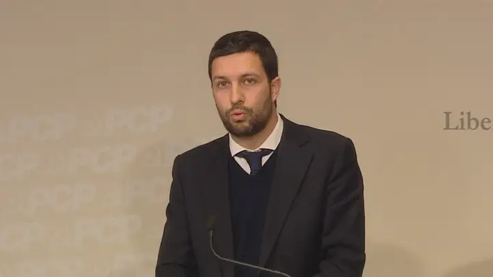 João Ferreira, deputado do PCP no Parlamento Europeu