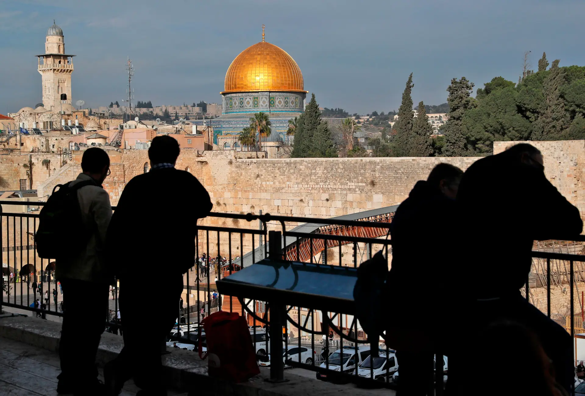 A mesquita de al-Aqsa, muitas vezes palco de protestos dos palestinianos contra a ocupação das suas terras por parte de Israel
