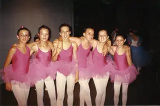 Zita Martins quando fazia ballet 