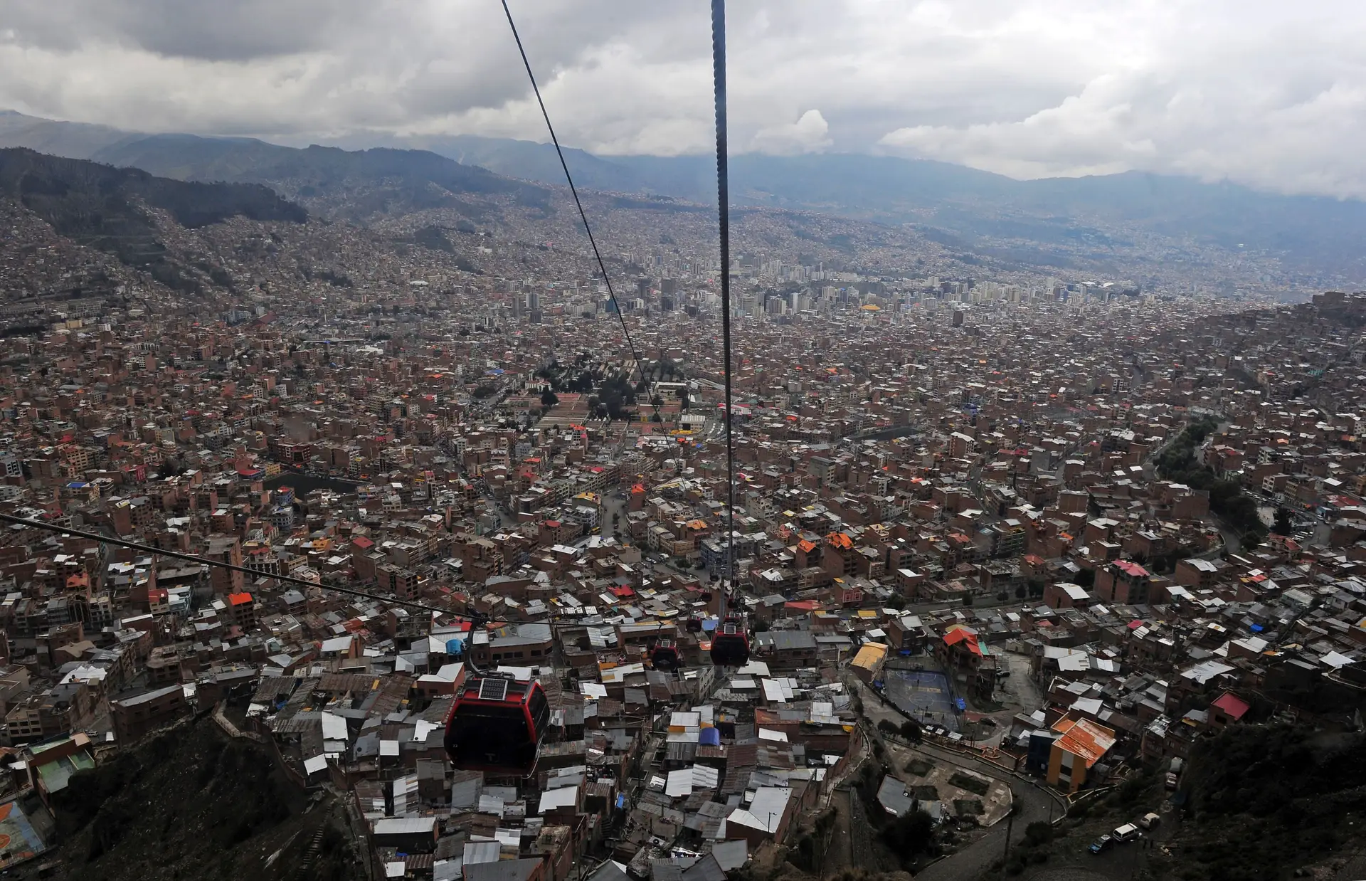 La Paz a capital da Bolívia