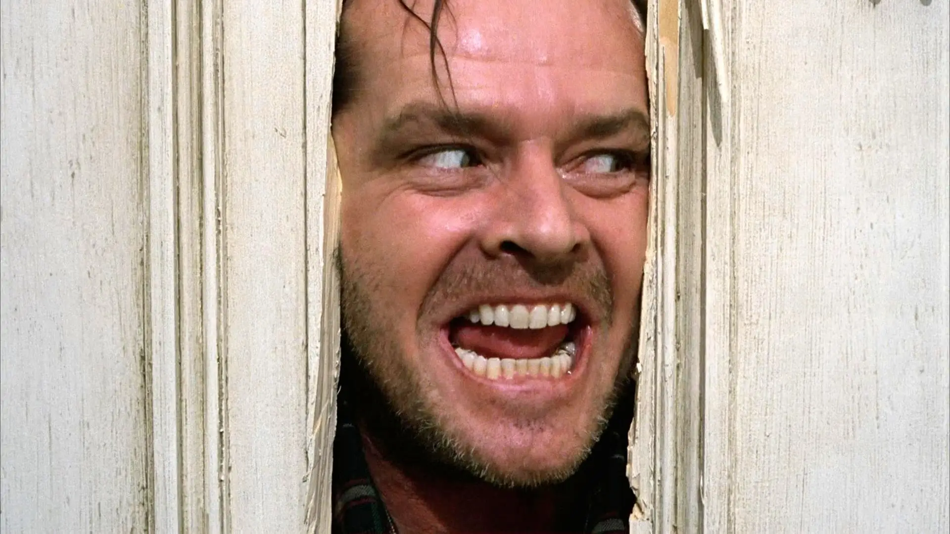 Jack Nicholson em “The Shining”, um dos papéis da carreira do ator