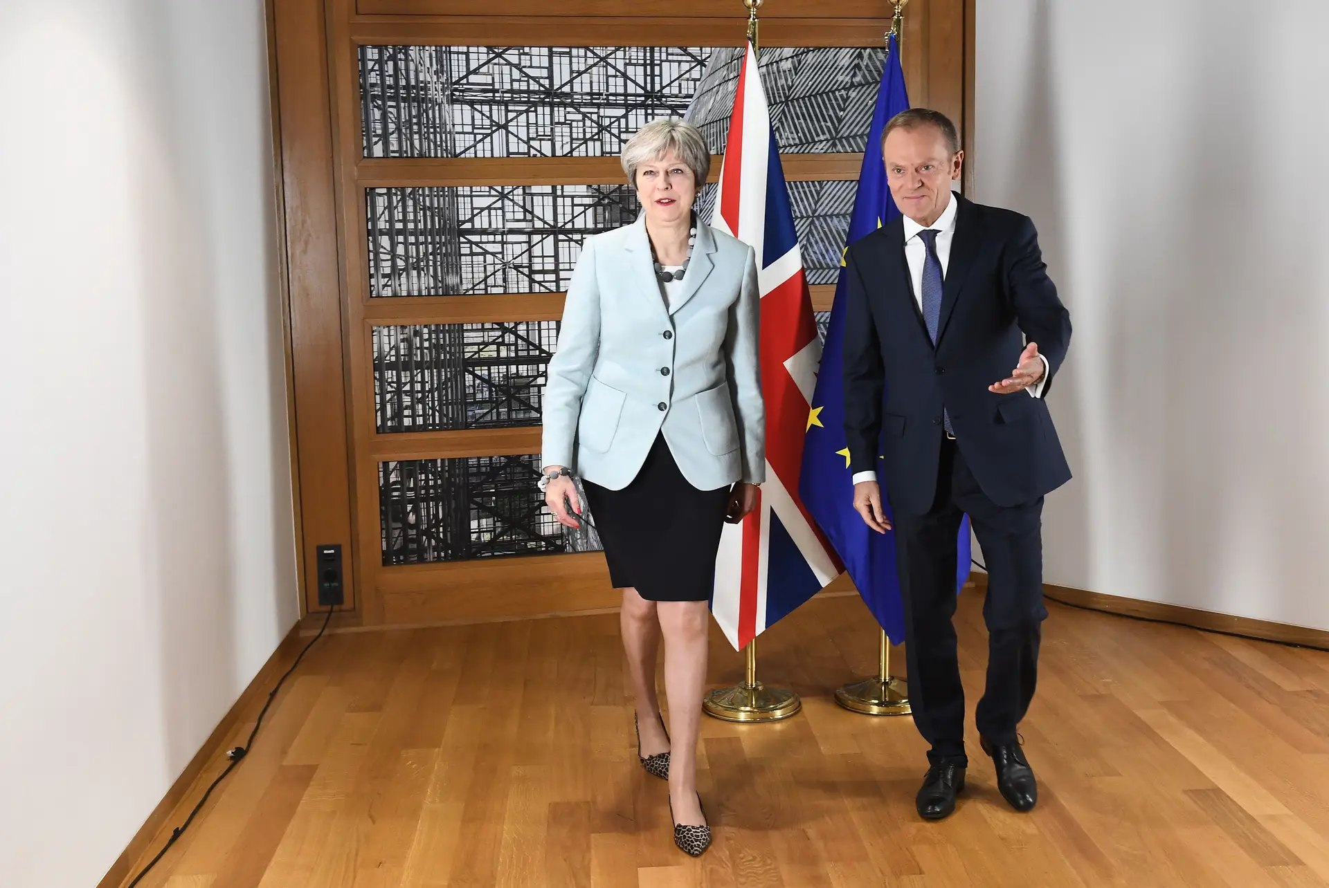 May e Tusk vão voltar a encontrar-se depois da sua última reunião em dezembro