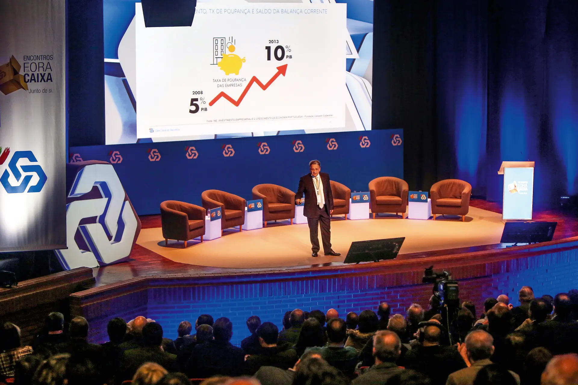 “A evolução tecnológica  deve promover a inclusão” destacou Paulo Macedo,  CEO da CGD, nos XII Encontros Fora da Caixa, em Aveiro 