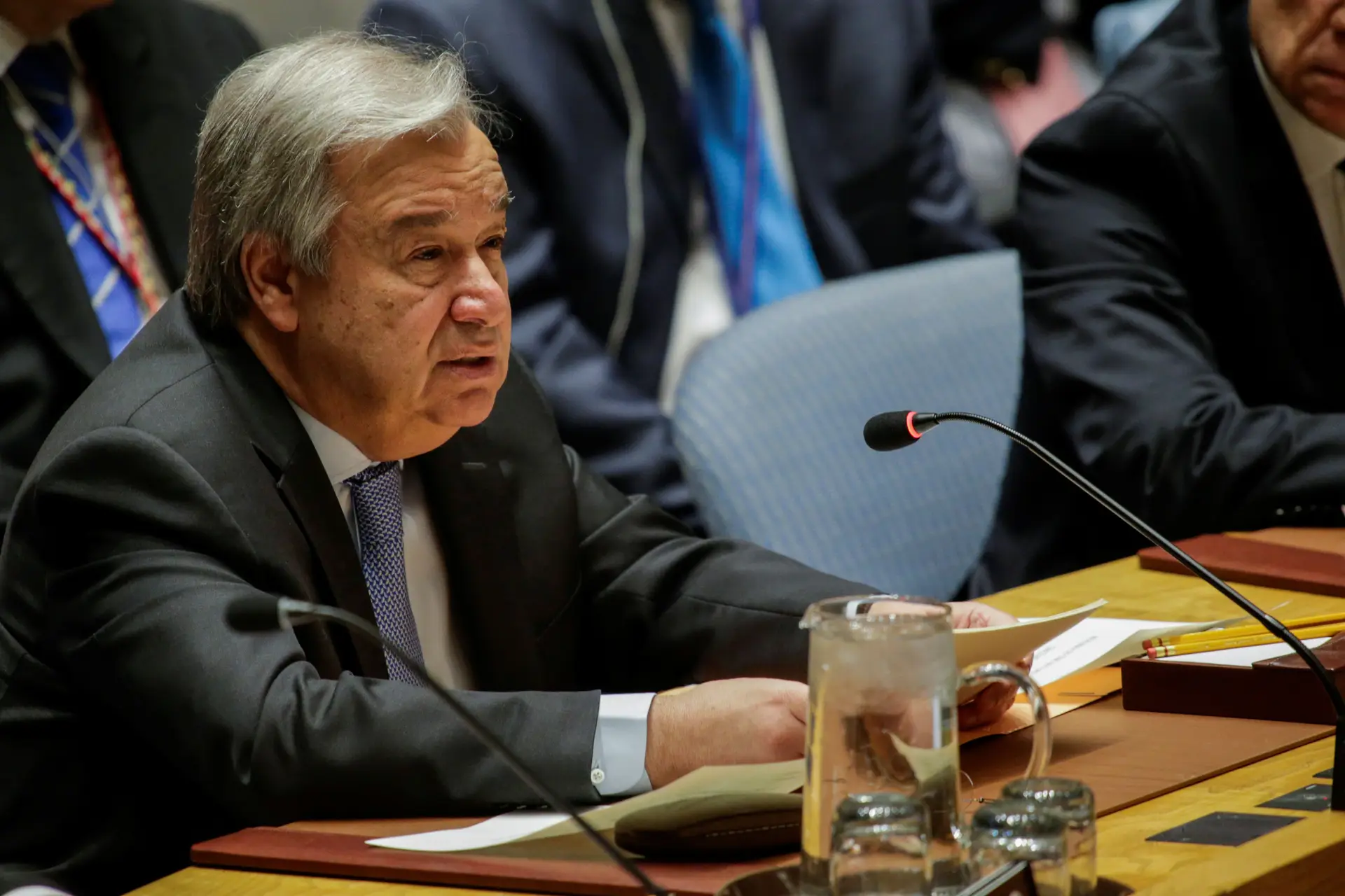 António Guterres confia que Trump e Kim avançarão para a paz