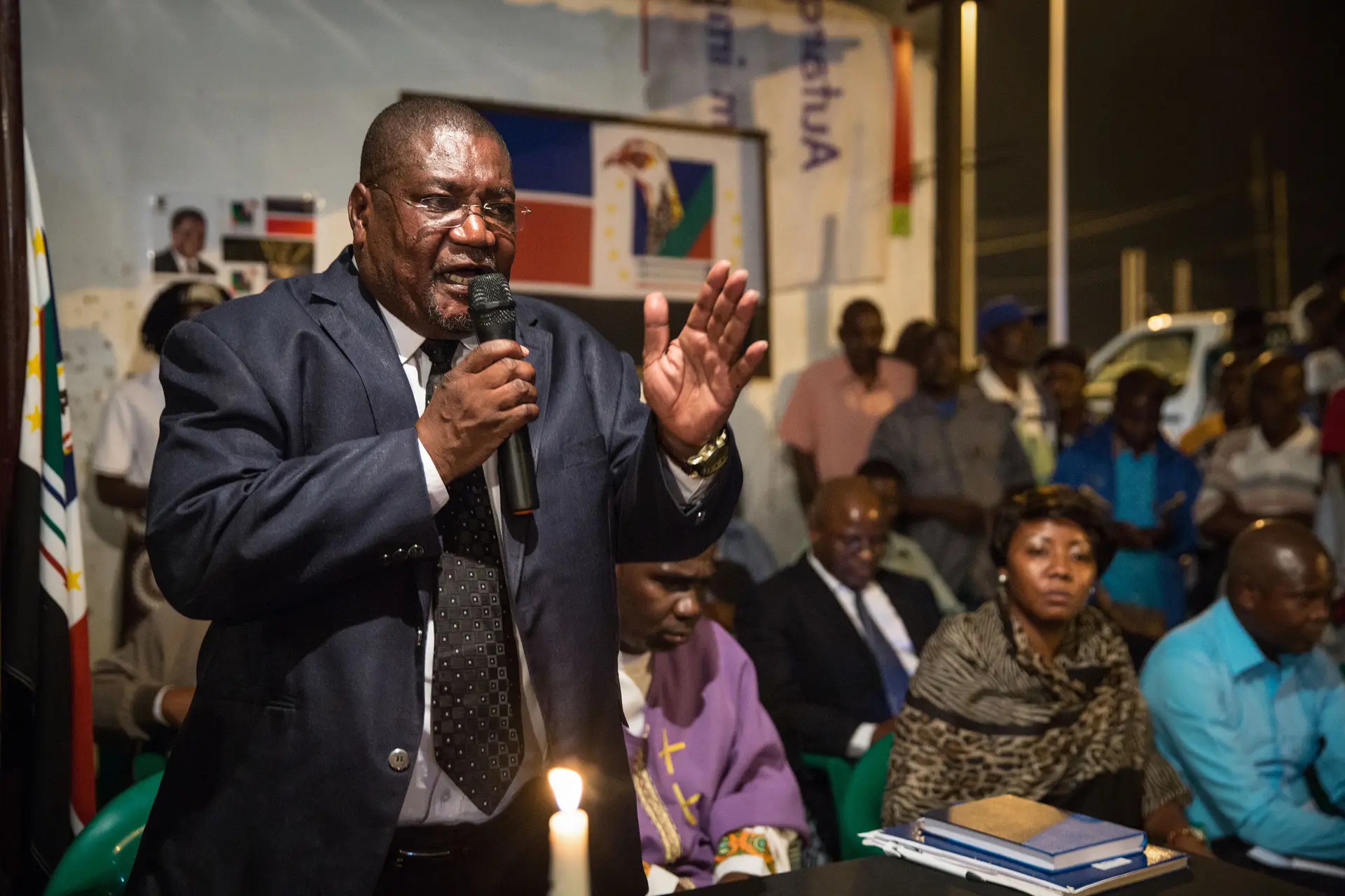 Ossufo Momade, líder interino da Renamo