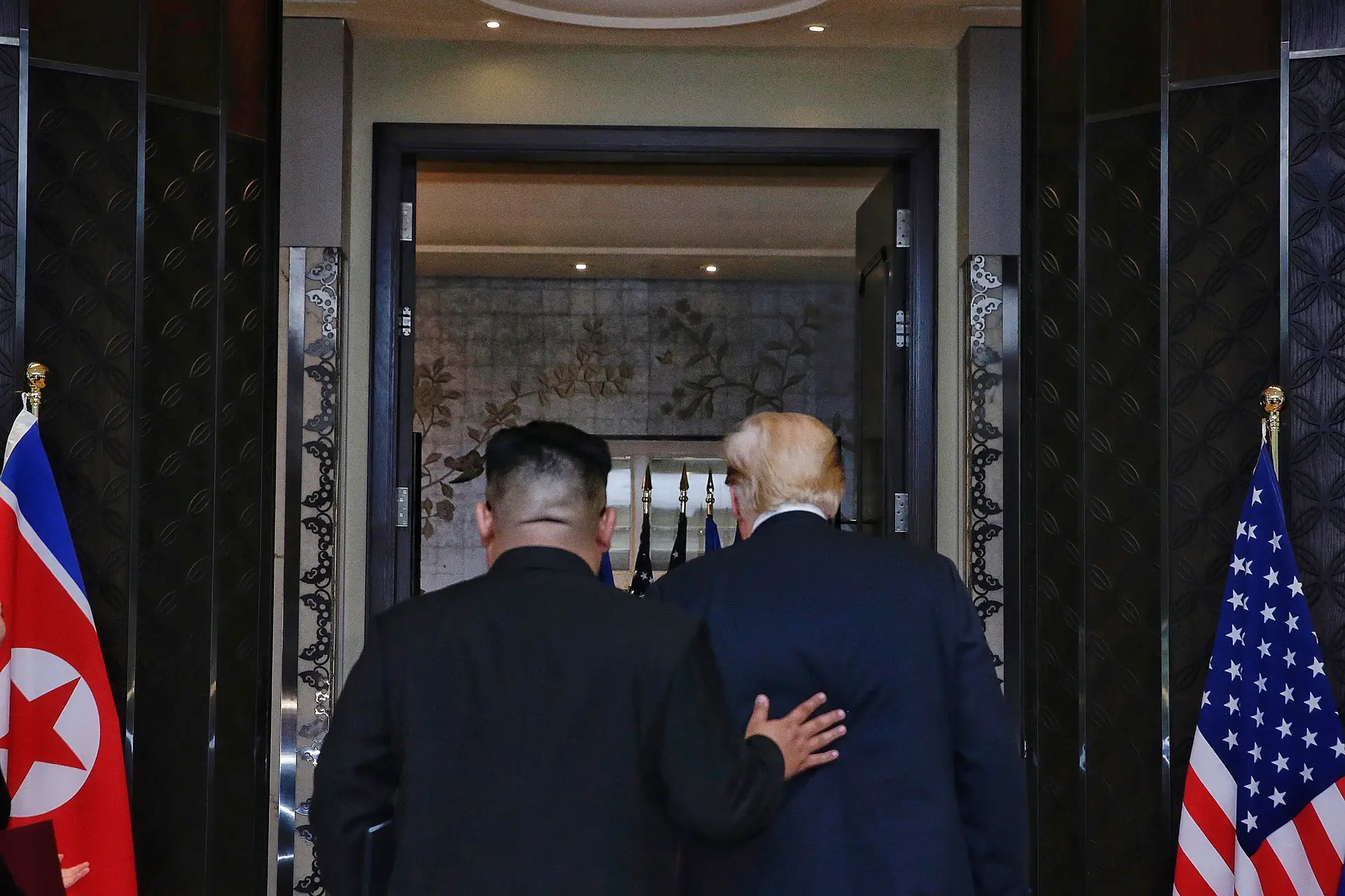 O filme idílico de Trump depois das “horas intensas” com Kim