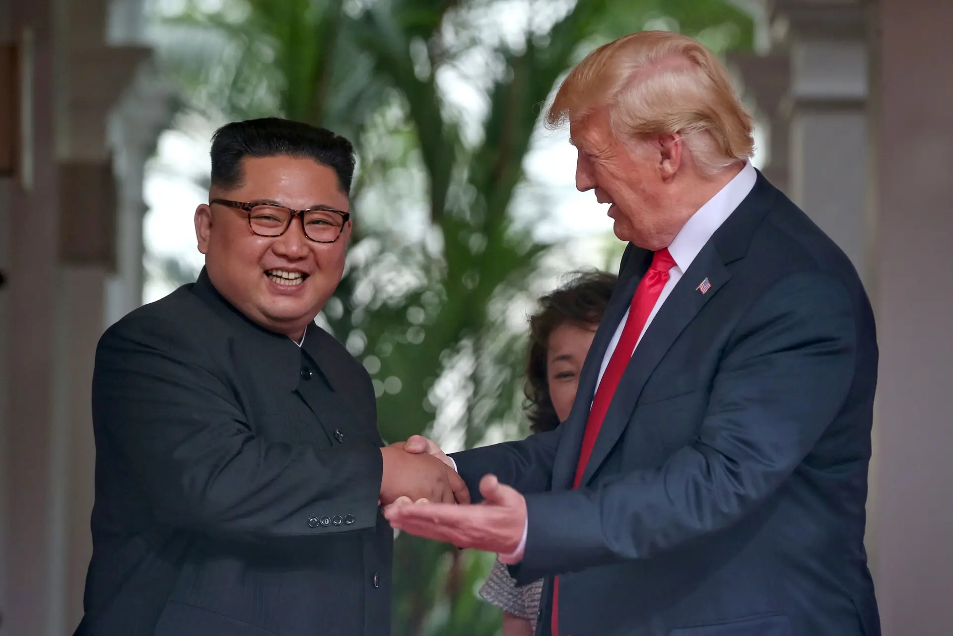 Trump prometeu a Kim um acordo de paz com a Coreia do Sul antes da desnuclearização