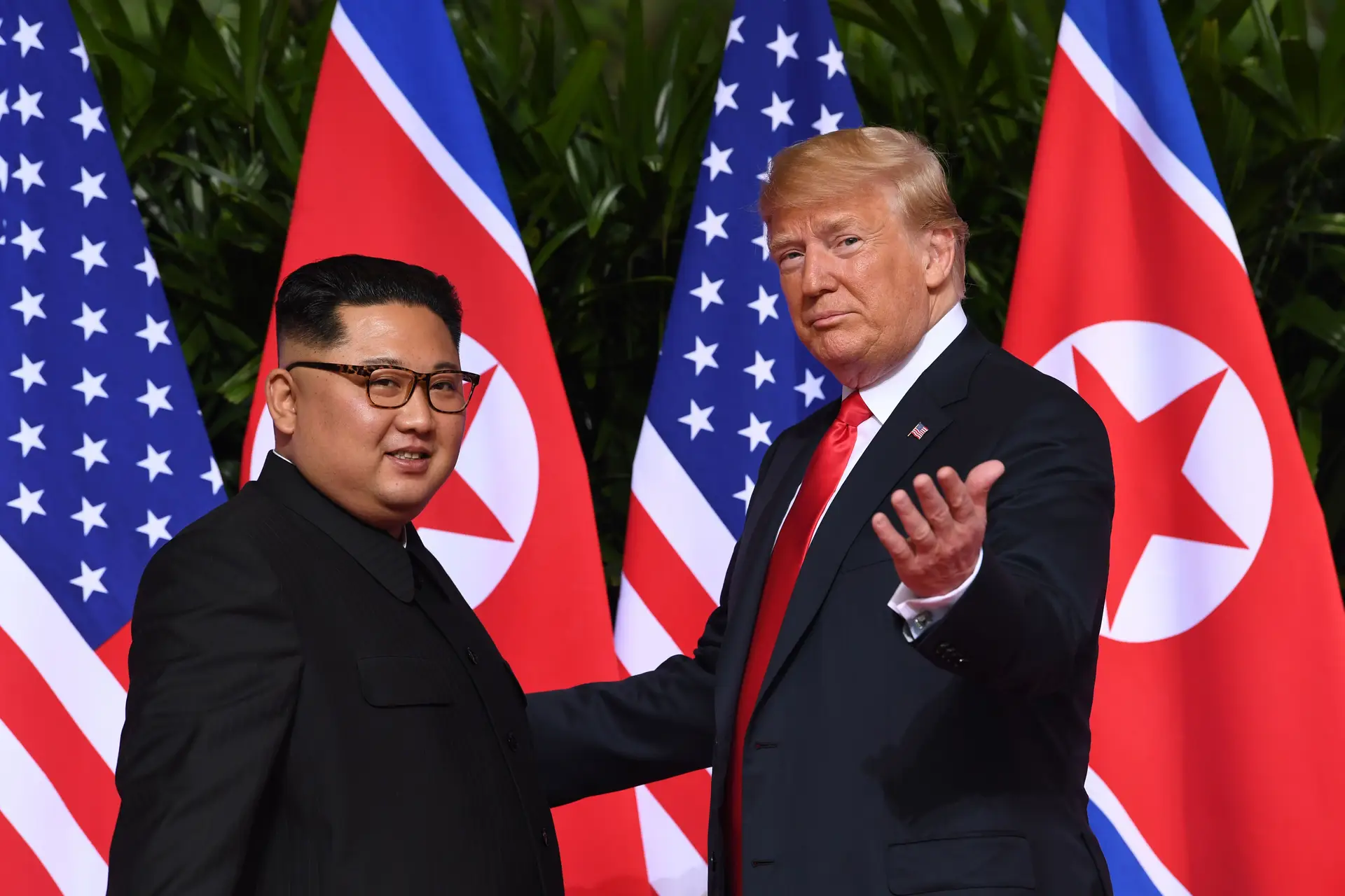 Kim Jong-un e Donald Trump