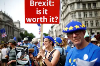 Os ingleses também fazem Brexit: dispara número de britânicos com outra nacionalidade da UE