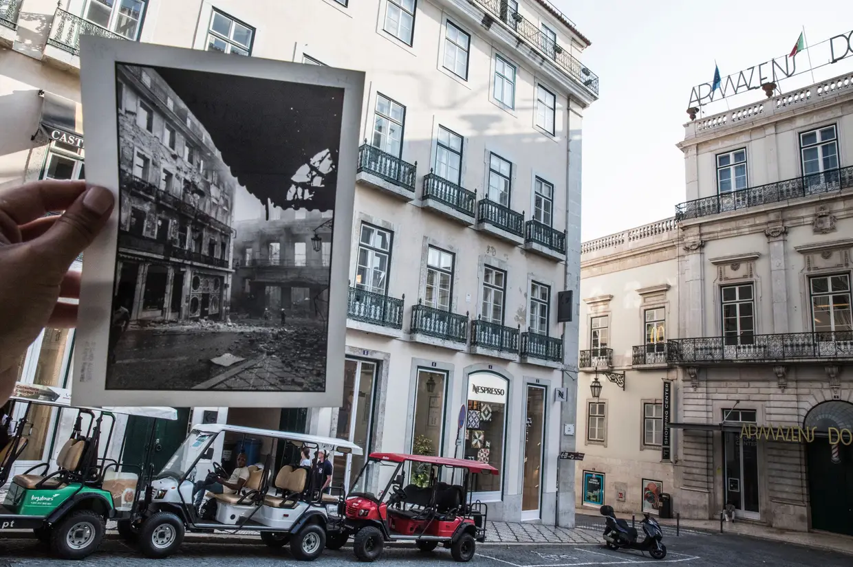 armazens do chiado incendio 