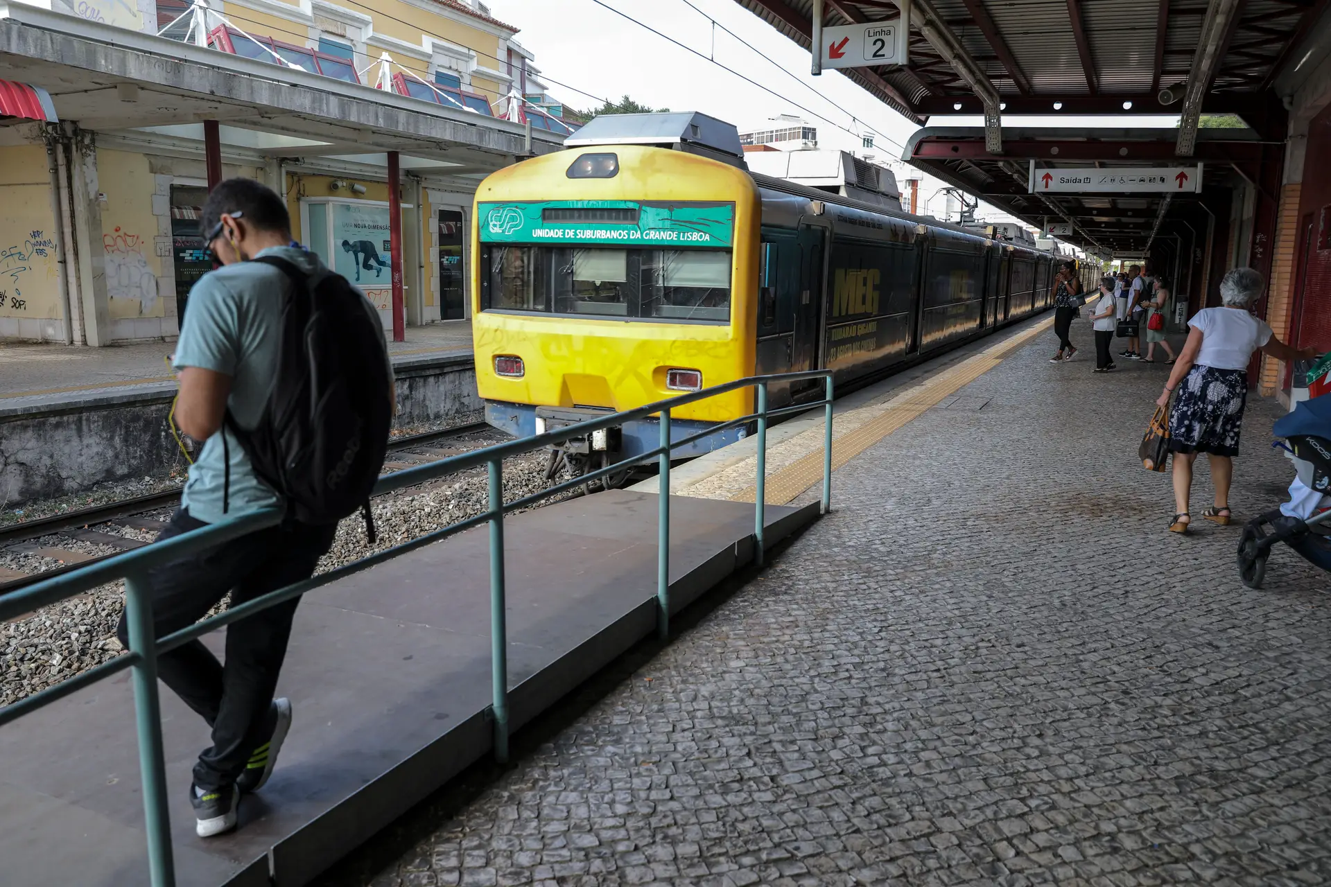Obras na Linha de Cascais começam a 2 de maio e implicam interdição de comboios