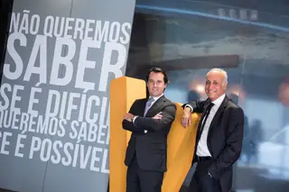 Nuno Vasco Lopes e João Paulo Cabecinha querem potenciar as boas ideias