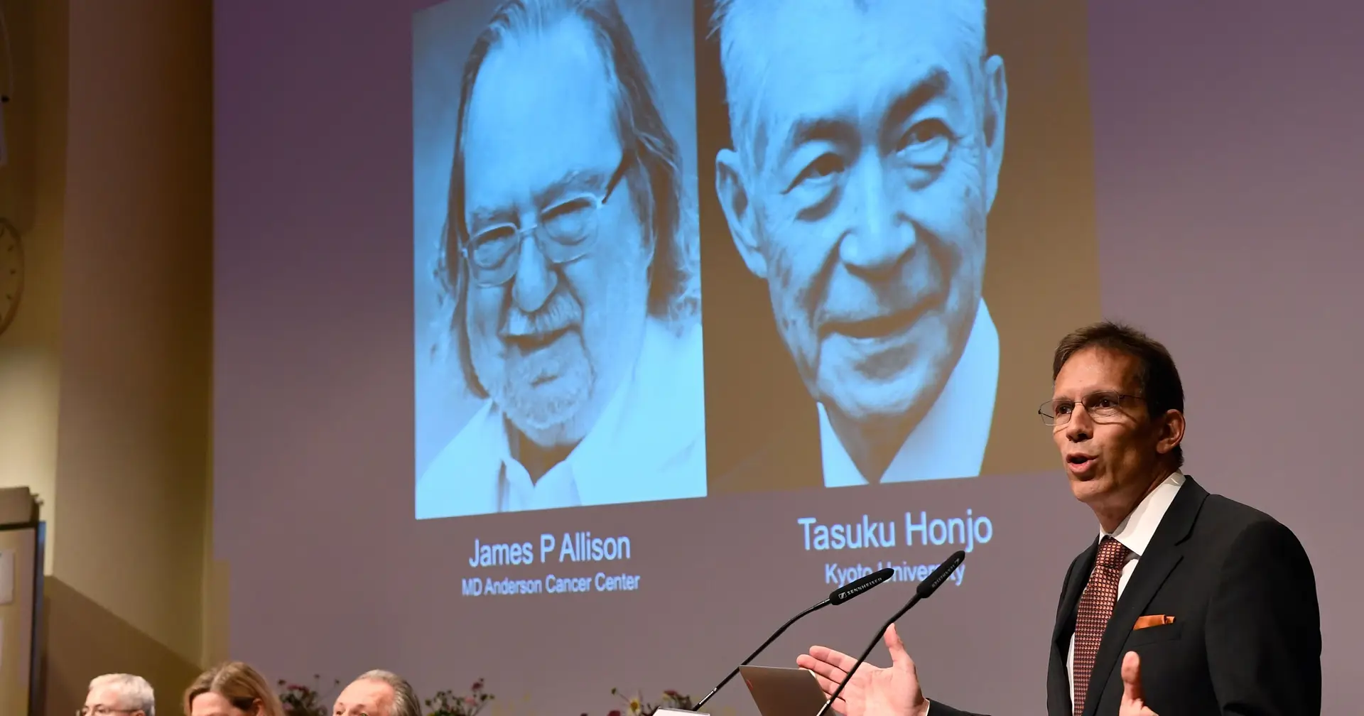 James P. Allison E Tasuku Honjo Galardoados Com O Prémio Nobel Da Medicina