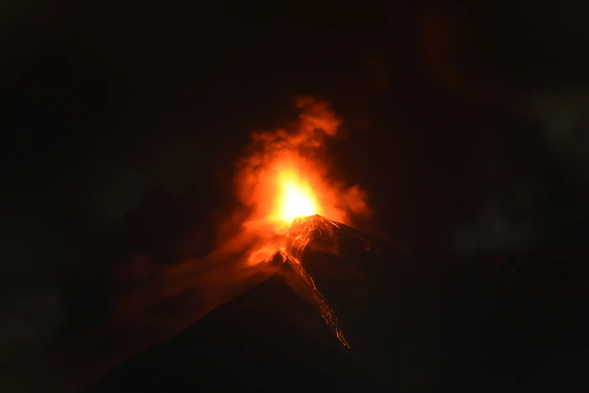 Erupção vulcânica no sul da Guatemala leva à retirada de mais de mil habitantes
