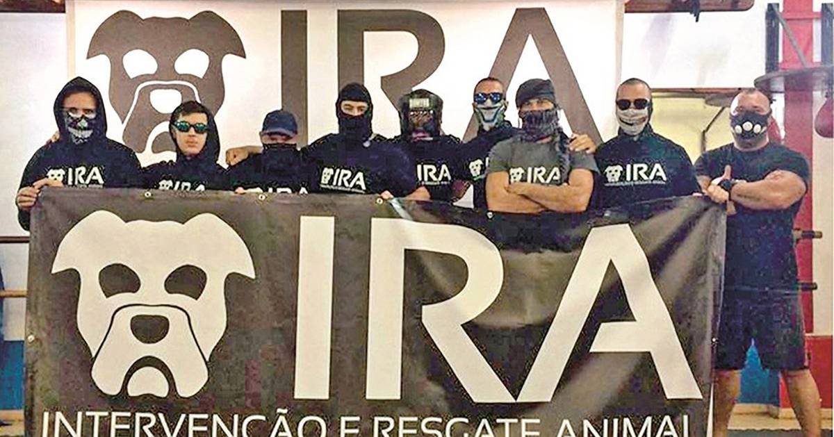 IRA: grupo de defesa dos animais foi investigado pela unidade antiterrorismo da PJ. Um ativista e dois jornalistas acusados