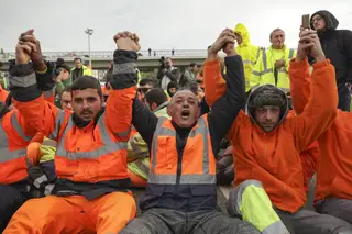 Sindicato dos estivadores: "Todos os precários pararam" no porto de Setúbal
