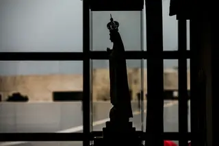 O Expresso entrou na capelinha das aparições