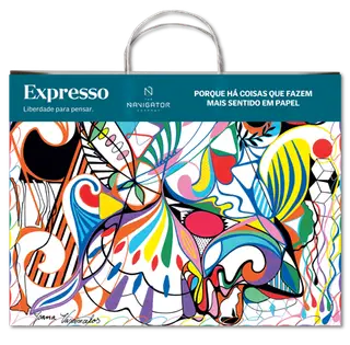 Resultado de imagem para saco de papel do expresso