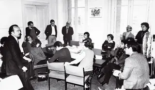 <span class="arranque"><span style="color:#FE2E2E">Redação </span></span>2 de janeiro de 1980, última reunião de Francisco Pinto Balsemão enquanto director do Expresso