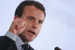 O que Macron disse aos líderes empresariais (Paula Amorim incluída)
