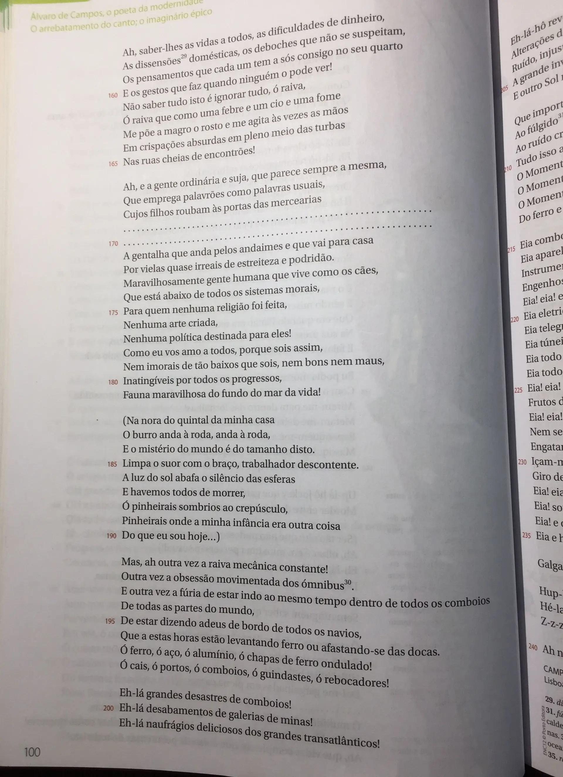 Expresso Poema De Fernando Pessoa Censurado Em Manual Escolar Do 12 º Ano