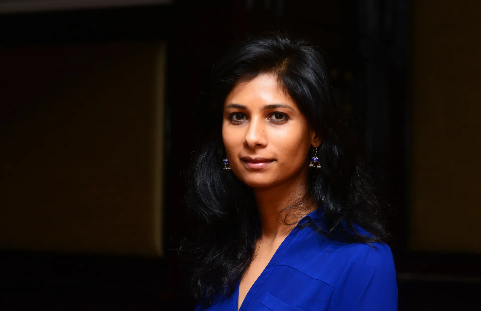 Gita Gopinath, economista-chefe do Fundo Monetário Internacional e responsável pelo World Economic Outlook