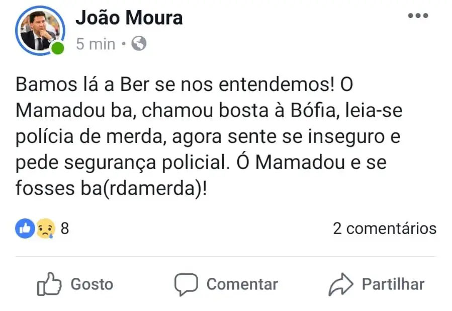 O post entretanto apagado