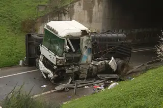 Autoridades investigam causas de dois despistes em Lisboa 