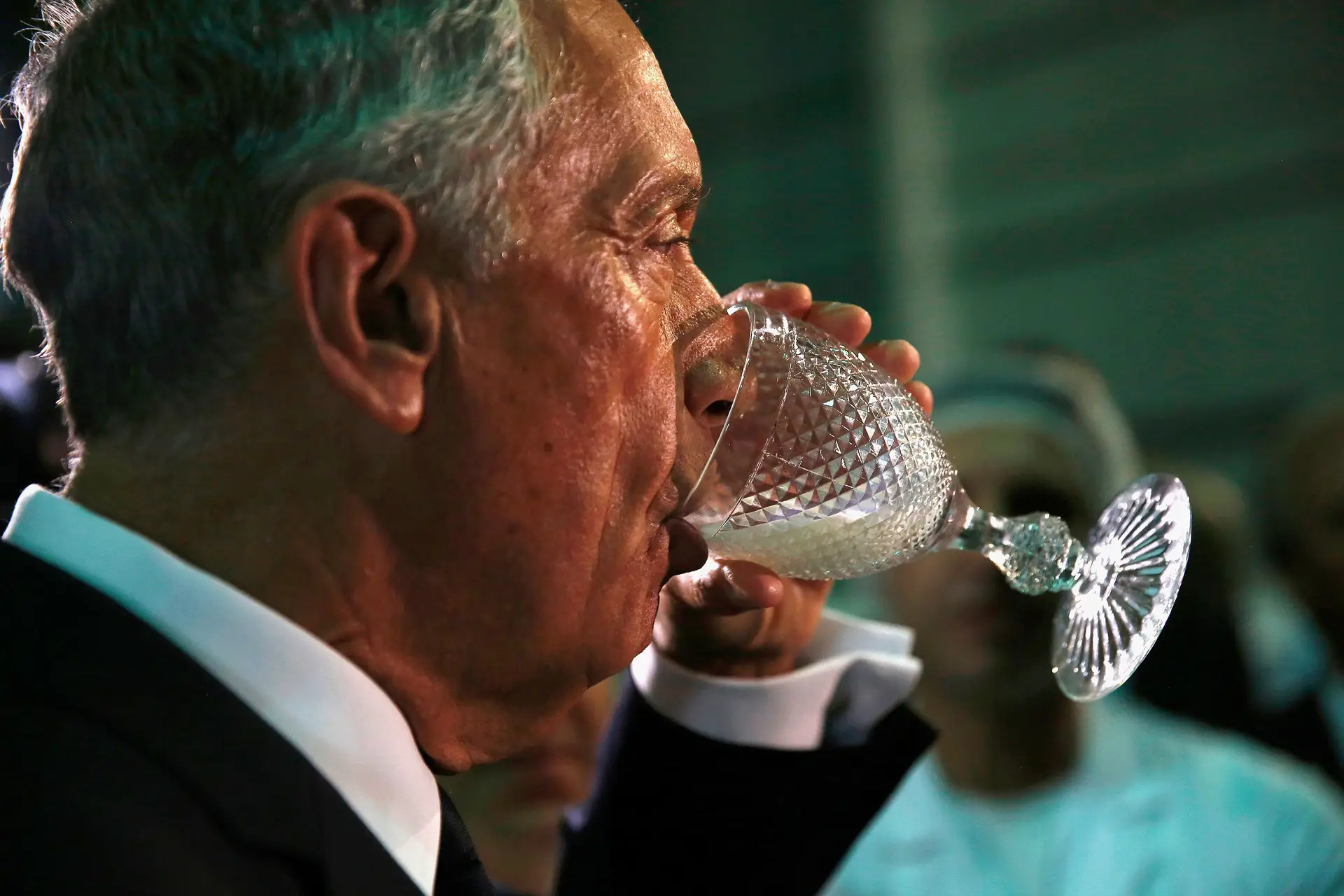 O Presidente da República, Marcelo Rebelo de Sousa, apoia o combate cultural a favor do consumo de leite