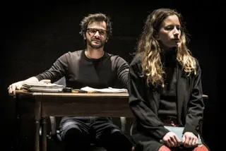 Mafalda Lencastre e Pedro Almendra (foto de ensaio) <span class="creditofoto">Foto João Tuna</span>