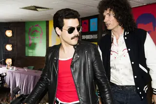 Rami Malek e Gwilym Lee, os atores que interpretam Freddie e Bryan May em “Bohemian Rhapsody”