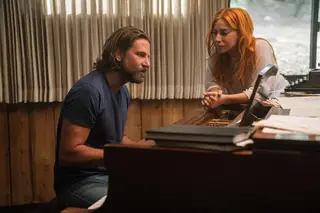 Gaga com Bradley Cooper em cena