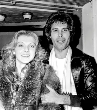Freddie e Mary Austin quando namoravam