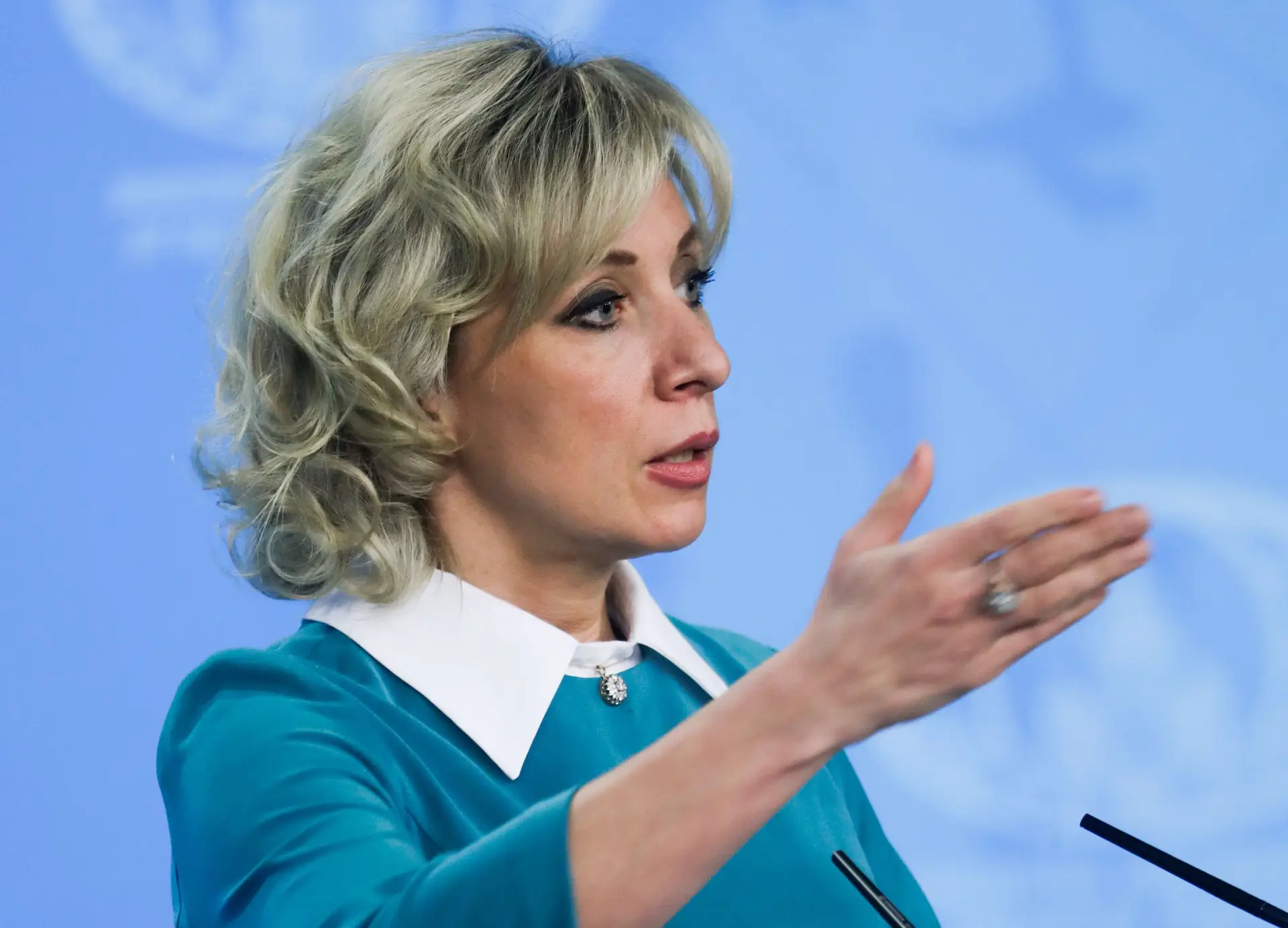 Maria Zakharova, representante oficial da diplomacia russa