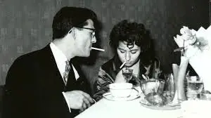 Sequeira Costa com a segunda mulher, a pianista Tania Achot, pouco depois de se conhecerem no Concurso Chopin de Varsóvia, em finais dos anos 1950
