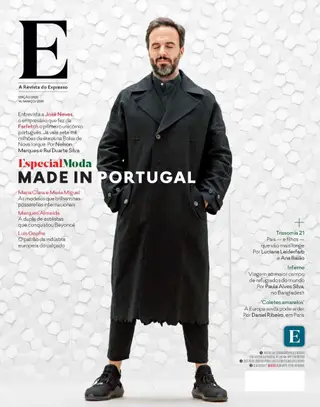 Especial Moda made in Portugal, na Revista E