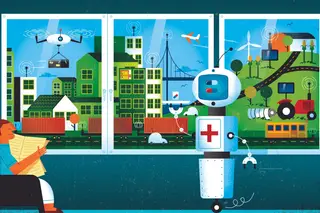 O futuro aterrou no presente