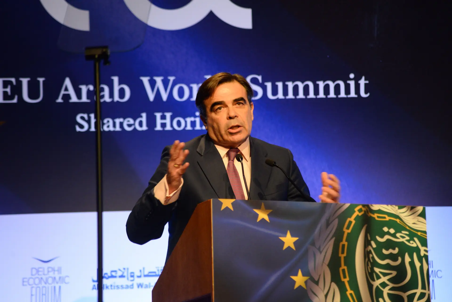 O porta-voz da Comissão Europeia, Margaritis Schinas