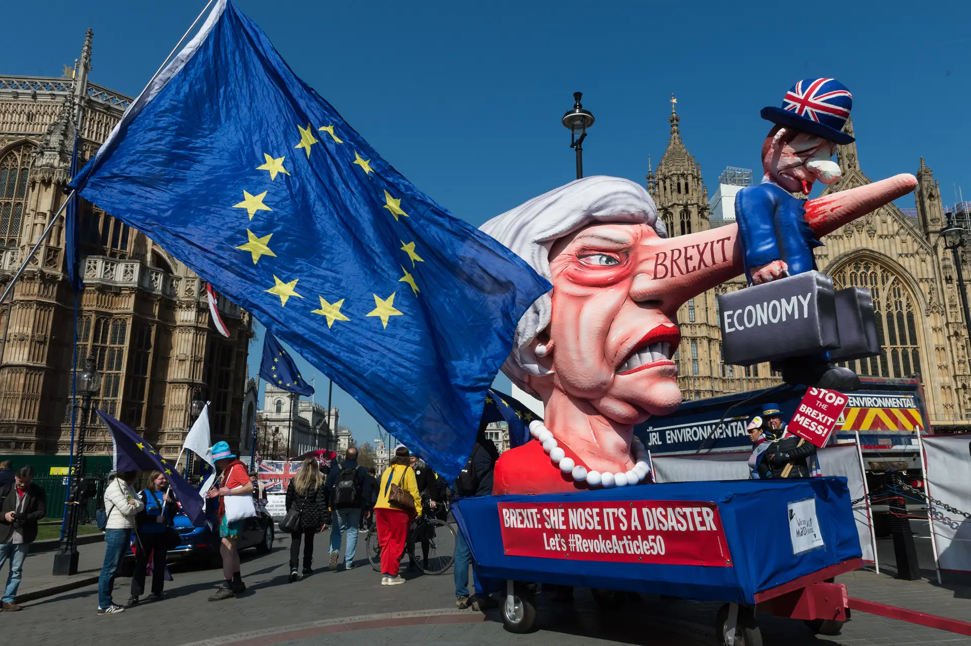They tried to make me go to Brexit but I said no, no, no... and no!*