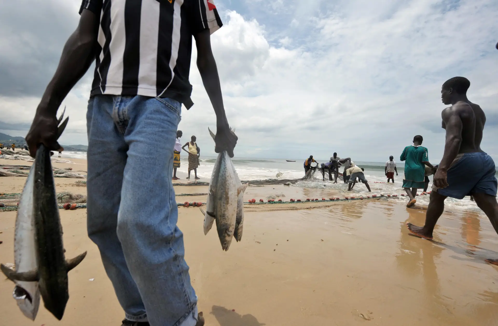 Serra Leoa proíbe pesca industrial em abril para “proteger reservas de peixe do esgotamento”