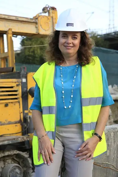 Benedita Martins dirige a construtora, com sede em Ermesinde, fundada pelo pai.