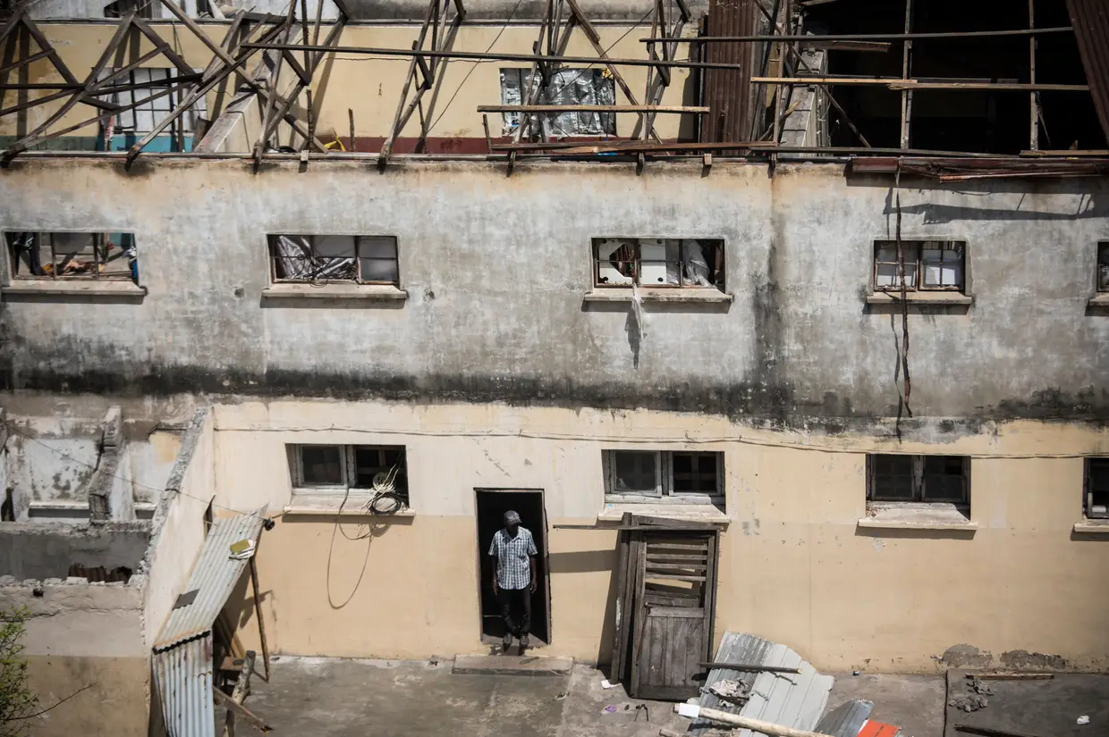 Casas da cidade da Beira