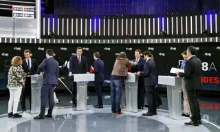 Com o debate na TVE, a campanha para as eleições de 28 de abril entra na reta final <span class="creditofoto">Foto Reuters</span>