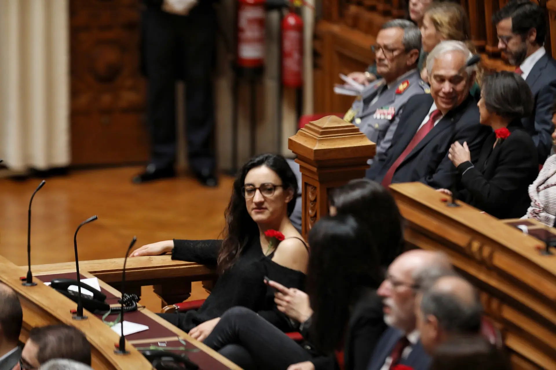 Isabel Pires, deputada do Bloco de Esquerda.